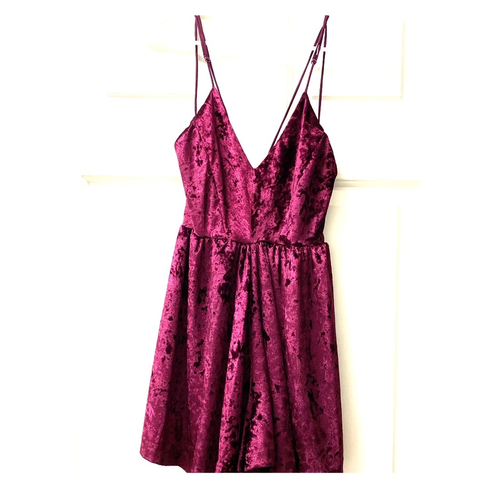 NWT Sam Edelman crushed velvet romper small - Picture 2 of 8